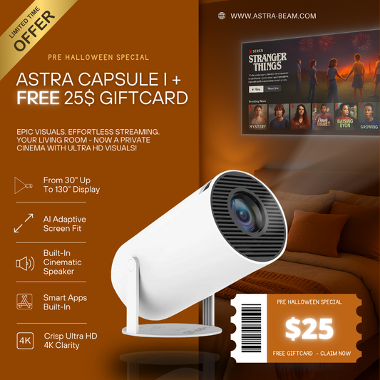 ASTRA CAPSULE I - PORTABLE PROJECTOR